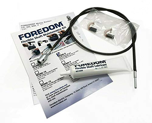 Foredom SR Flexshaft Maintenance KIT for 1/8hp part # MSMK-8 Shaft Brush Grease