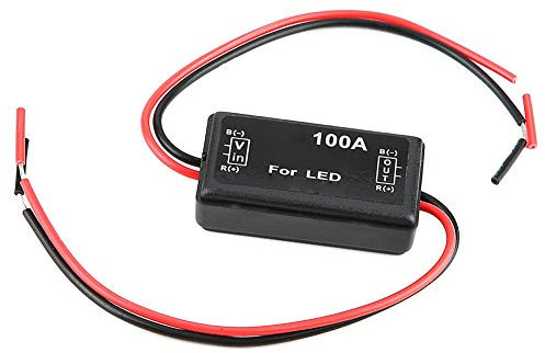 EBTOOLS 12-16V 2A LED Stroboscope Interrupteur Noir Auto Moto LED Pulsant Stroboscopique Flash Interrupteur Module De Frein Arrière Frein Stop Contrôleur de Lumière