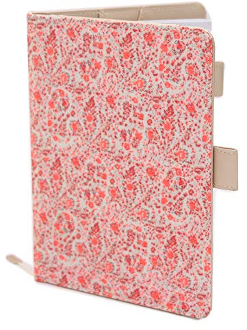 Protège Carnet De Santé Rose Pour Bébé Fille – Format A5 15x21 cm – Rabats Pour Ranger Les Ordonnances