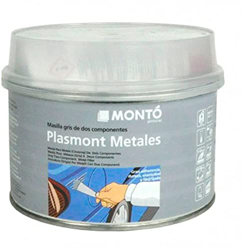 Masilla Plasmont Metales 1kg (Blanco masilla + Catalizador)