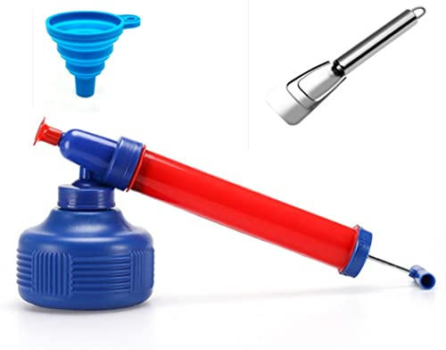 Dadaozhijian Diatomaceous Earth Applicator Garden Puffer Duster (Red, 1)