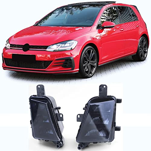 LED Nebelscheinwerfer Schwarz Smoke Rechts Links für VW Golf 7 GTI 5G1 13-20