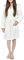Sleepdown Women's Teddy Fleece Robe, Cream, 16-18