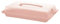Rotho 1714602089 John Partybutler mit Haube und Griff, Kunststoff, Pink/Transparent