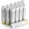 ENEGON AAA Batterien 1100mAh wiederaufladbar - Hochkapazitäts 1,2V NI-MH AAA Akkus vorgeladen - geringe Selbstentladung, inkl. Aufbewahrungsbox, 16er Pack