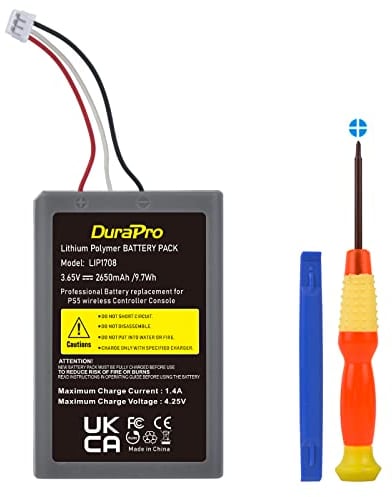 DuraPro LIP1078 Akku für Sony PS5 Playstation 5 DualSense Wireless Controller