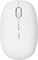 Rapoo M660 Silent kabellose Maus wireless Mouse 1300 DPI Sensor 9 Monate Batterielaufzeit leise Tasten ergonomisch für Rechtshänder und Linkshänder PC & Mac - weiß