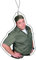 2x Doug Heffernan Duftbaum Auto lustig King of Queens, Auto Duftspender, Duftbaum Auto tuning car air freshener, Duftanhänger Auto Duftbaum Set Auto