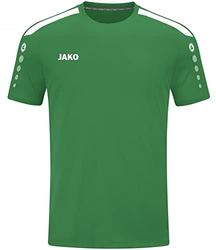 JAKO Kinder Trikot Power (Kurzarm), Sportgrün, 164