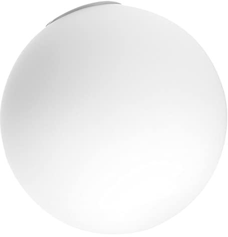 WOONEKY Glaskugel Lampenschirm Ersatz Glas Kugelförmiger Lampenschirm Für Kronleuchter Pendelleuchte Deckenlampe Ø100mm Weiß Wohnraum Schlafzimmer