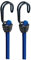 BASI | 2er Set Gummispannseil mit Haken | 120 cm Ø 8 mm | Spanngummis Gepäckspanner mit Doppelhaken | Ladungssicherung Transportsicherung - Spanngurt Set | 2 Stück