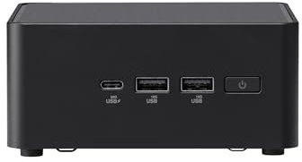 ASUS NUC 14 Pro Tall Barebone with Intel 14thGen Core Ultra 7 155H (NPU Support), Up to 96GB DDR5 RAM, Triple Storage, Thunderbolt 4, Wi-Fi 6E and Bluetooth 5.3, Chassis Access Without