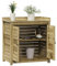 Tidyard Pflanztisch mit Ablagen Gärtnertisch mit Unterschrank Blumentisch für Garten Balkon Terrasse, Gartentisch Arbeitstisch Umtopftisch Beistelltische, 82,5x50x86,5 cm Imprägniertes Kiefernholz