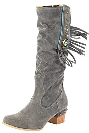 EJIMUQO Regalo Natale Donna Stivaletti Anfibi Donna Stivaletti Bordeaux Donna Con Tacco Stivali Lunghi Donna 35 Stivaletti Texani Neri Stivaletti Alti Bambina 32 Stivaletti Cuoio Donna