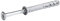 Rawl FX-N-L Nylon Hammer In Fixing with Countersunk Head Screw 5mm 40mm Pack of 200