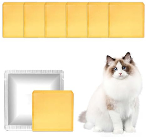 6 Pezzi Deodorante per lettiera per gatti,Antiodore per la lettiera dei gatti,Deodorante per Toilette per Gatti Autopulente,Fragranza a Lunga Durata,Rimuove gli odori efficacemente(piazza)