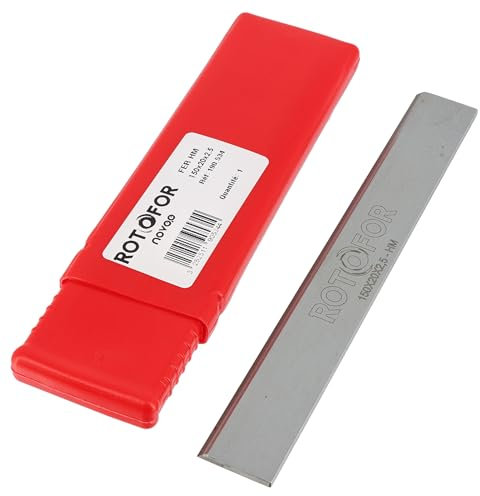 Fer à rabot dégauchisseuse raboteuse combiné pro - Acier HSS insert carbure - précision ultime pour bois exigeants - réaffûtable - 260 x 20 x 2.5