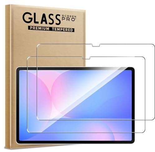 WFTE [2-Pack Screen Protector for Samsung Galaxy Tab S10 FE Plus / S10 FE+ 13.1,Anti-Scratch,Anti-fingerprint,Bubble-Free,Tablet Screen Protector Tempered Glass For Samsung S10 FE Plus 13.1 inch