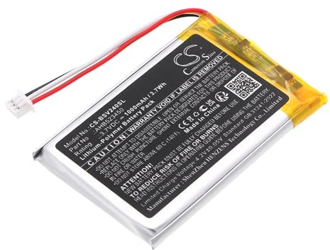 TCTK Akku 1000mAh Kompatibel mit [Babysense] V24R Video Baby Monitor Ersetzt AHB523450