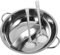 Cabilock Marmite Double en Acier Inoxydable 304 Casserole Antiadhésive 2 Compartiments pour Électroménager pour Famille et Réunions 1.5L