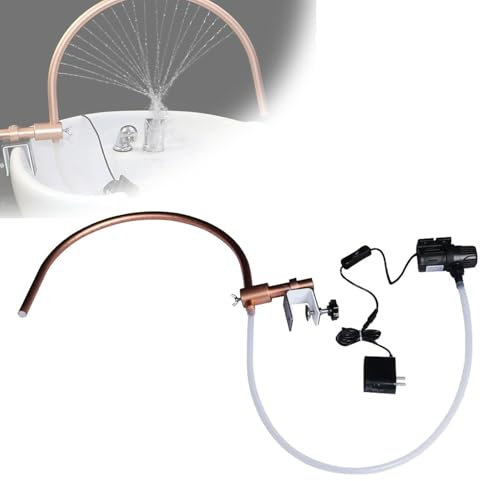Head Spa Cadre de circulation d'eau avec pompe réglable 180° Arc Design pour douche shampooing lit massage