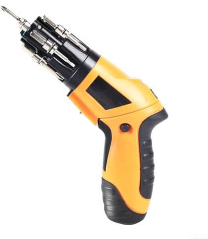 Zilimontt Cordless Electric Screwdriver Set With Rechargeable Battery, Mini Drill Driver, LED Task Light And Ergonomic Grip For Comfortable Use