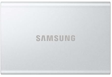 Samsung Portable SSD T7 Resurrected 4TB, External Hard Drive, USB 3.2 Gen.2 High-Speed Storage, External SSD for iPhone 17, Mac, PC, Android Devices & Gaming Consoles, Metallic Silver, MU-PD4T0G/WW
