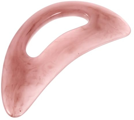 Ciieeo Massaggiatore Linfatico Drenante in Resina e Cera D'api Rosa Impugnatura Ergonomica per Gambe e Polsi per Sportivi e Professionisti