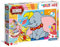 Clementoni 25461 Bodenpuzzle Dumbo – Puzzle 40 Teile ab 3 Jahren, buntes Riesenpuzzle zum Zusammensetzen auf dem Boden, extra große Puzzleteile, Denkspiel für Kinder