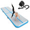 FBSPORT Airtrack Matte, 10cm Hoch Verdicken 3M Tumbling Matte,Gymnastikmatte mit Luftpumpe,Trainingsmatte mit Tragetasche,Turnmatte für Zuhause, Outdoor,Yoga