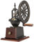 XIBEI Grinder Manual Coffee Grinders, Wooden Home Grinding Machine Hand Coffee Mill Coffee Bean Grinder Adjustable Coarseness Gear Setting,Vintage Hand Held Coffeemaker
