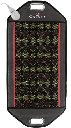 Heizmatte Massagematte Casada Dr. Stone - Mit Jade-Steinen, Turmalin und Photonenlichtquellen und Wärmewirkung