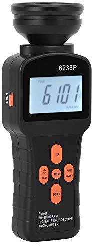 Digitales Stroboskop Flash Tachometer 6238P LCD Display Handheld Stroboskop Tachometer Anti-Interferenz-Stroboskop für die Industrie