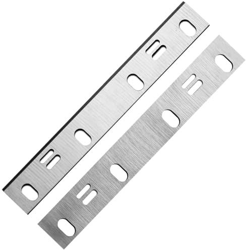6 Inch Planer Blades 158mm Compatible With JT160 37-070 072 372 Porter Cable PC160JT PC37072 Triton TSPL152 Set Of 2 HCS