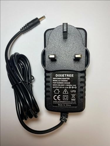 DIXIETREE Replacement 12V 2A AC Adaptor Charger for EGL 14 Laptop 24720461 CA14D01.0121