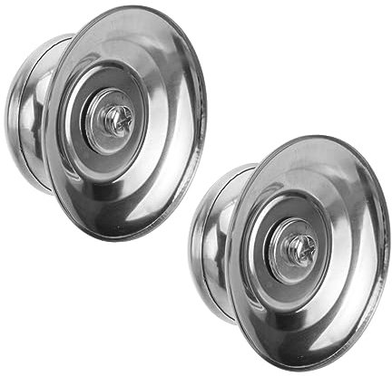 Garneck 2St Topfknopf ersetzen Topfdeckelgriff Ersatzgriff für Topfdeckel Kochutensilien aus Metall Topfknauf aus Metall Bratpfanne Backform Topfdeckelknopf Universal- handhaben Herd