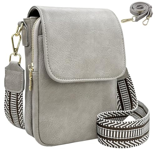 lifwimner Handytasche zum Umhängen, Handy Umhängetasche Damen Klein, Handytasche mit Geldbörse zum Umhängen mit Zwei Riemen