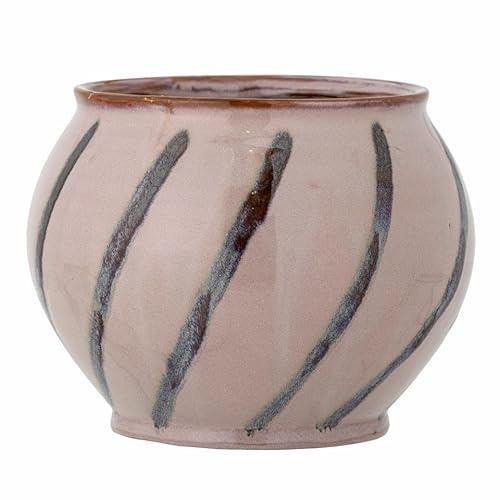 Iman Blumentopf, Rose, Steingut