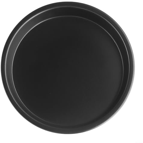 Práctica sartén antiadherente para microondas de 610 pulgadas para hornear pizza y tocino (A)