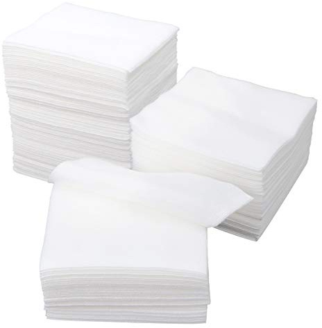 HEALLILY 100 Pcs Gauze Pads, Gauze Dressings 10x10cm, Non-, Non Woven Swabs, Soft Absorbent Bandages and Dressings for Wounds Supplies