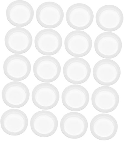 ULTECHNOVO 20 Stück Schalterabdeckung aus Silikon Transparente Schalterkappe mit Klarer Sicht Schutzkappe für Bedienfeldknöpfe im Industriellen und Außenbereich