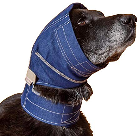 No Flap Ear Wrap The Original (Small Denim)