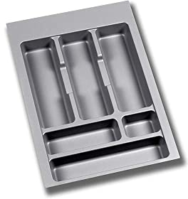 Emuca - Range Couvert Ajustable, bac Couverts pour tiroir Largeur de Module 90cm