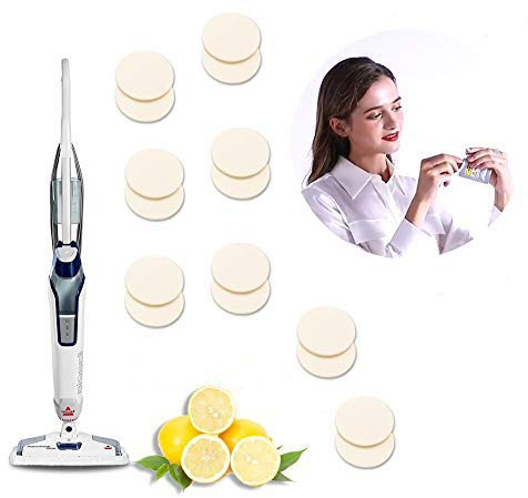 LeFix 16 Pack Steam Mop Scented Discs(Lemon Scent) Compatible with Bissell Powerfresh and Symphony Series, Including 1940, 1440, 1132, 1543 and 1544 Series Models