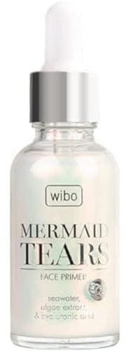 BYUP WIBO Prebase Meerjungfrau-Tears - Natürlicher Gel-Gesichtsprimer für alle Hauttypen, Teal, Hautglättend und Unvollkommenheiten kaschierend