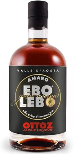 Amaro Ebo Lebo Ottoz 700 ml della Valle d'Aosta