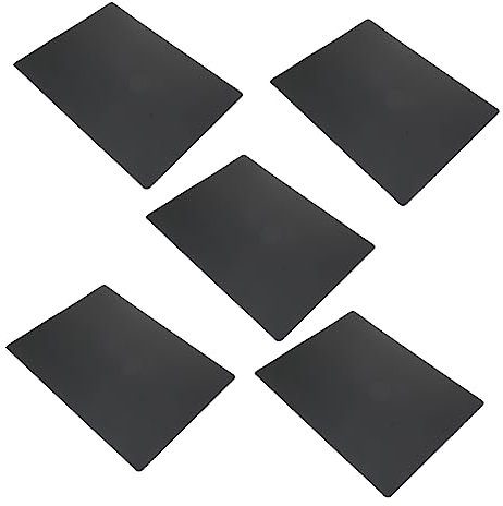 minkissy 5pcs Nail Art Makeup Palette Non-gel Nail Polish Mixing Palette for Salon Home Use