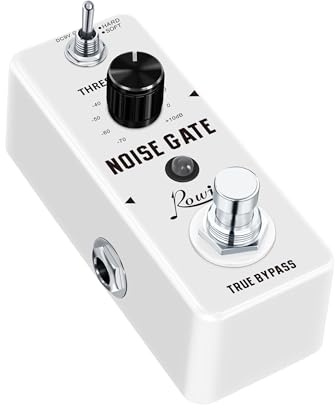 Rowin Noise Gate Pedal - Dual Mode Noise Suppression Pedal for Pure Sound, Guitar Noise Killer Noise Gate Suppressor Effect Pedal LEF-319