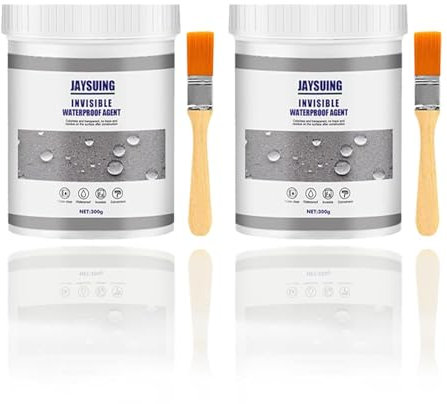 LinJunnz 600g Transparenter Wasserdichter Beschichtungsmittel,Transparente Wasserdichte Versiegelung,Wasserdicht Dichtmasse,Jaysuing Invisible Waterproof Agent,für Badezimmer, Toilette, Fliesen, Wände