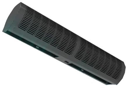 JTPMYFT Máquina de Cortina de Aire Negra de 23 Pulgadas, 35 Pulgadas y 39 Pulgadas for Puerta de Almacenamiento en frío de supermercado, máquina de Cortina de Aire con Viento Natural(90cm)